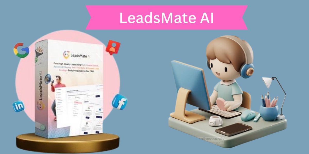 crpsandex's tweet photo. LeadsMate AI is revolutionary software that is completely disrupting the entire business-consumer relationship management and lead generation.
Read more:https://t.co/7SfGYnDlvP
#Technology #Canada #Trending https://t.co/sh01nUj1if