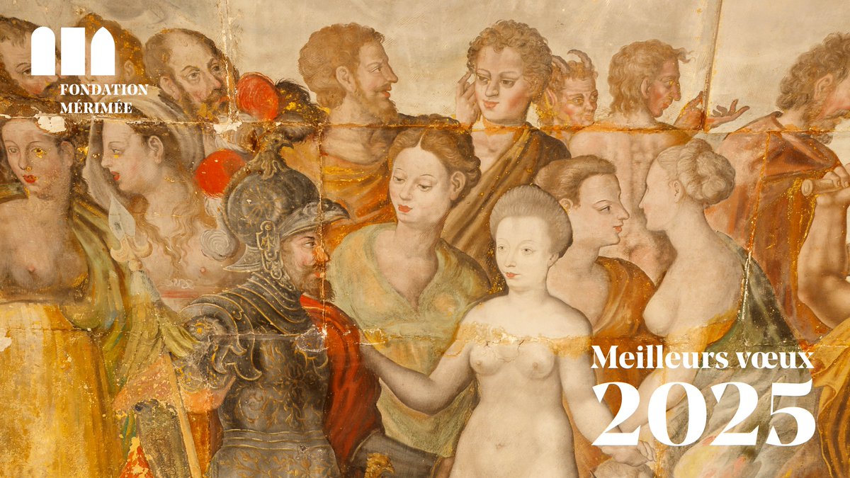 La <a href="/Fond_Merimee/">Fondation Mérimée</a> vous présente ses meilleurs vœux pour 2025. 💙

Que cette nouvelle année fasse rayonner nos monuments historiques et les personnes qui les font vivre. ✨