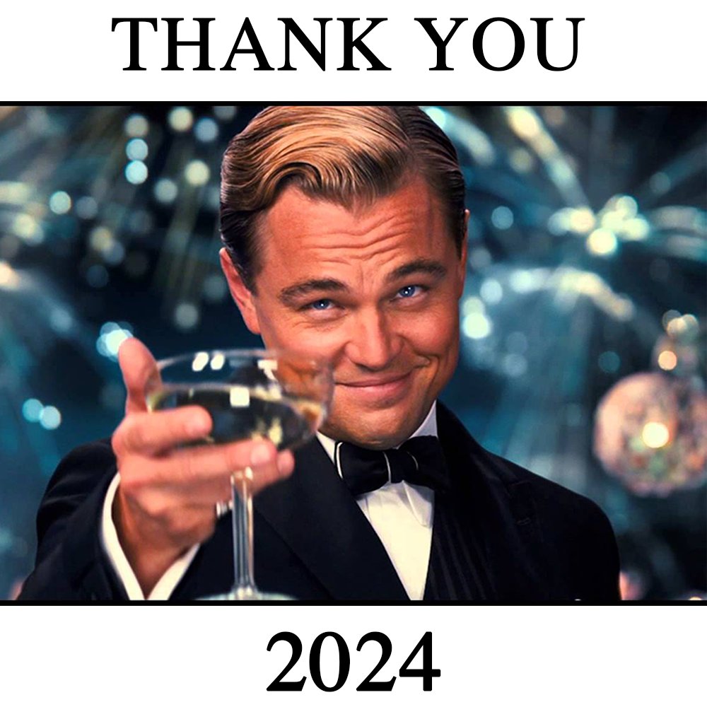 CoinThanky11977's tweet photo. 🚀 Cheers to 2024, meme legends! 🐸🔥 Thank you for the laughs, the vibes, and the wild ride. Let’s make this the year we turn memes into dreams and gratitude into gold. 🪙💛 Stay dank, stay thankful. #ThankYouCoin https://t.co/onBYQYJisu