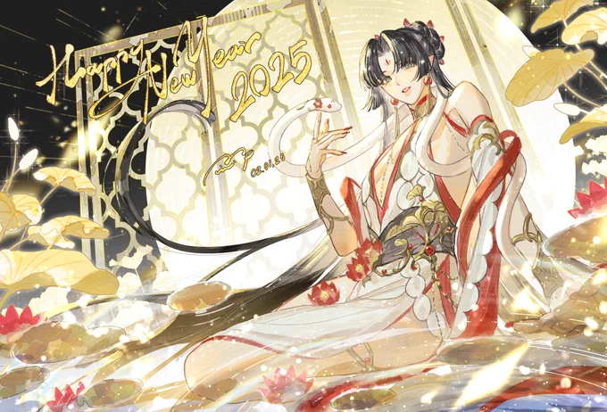Happy New Year 2025あけましておめでとう!!!今年もよろしくお願いします!I wish this year brings happiness to all of you.สวัสดีปีใหม่นะคะ ปีนี้ก็ฝากตัวด้วยค่า#HappyNewYear2025 