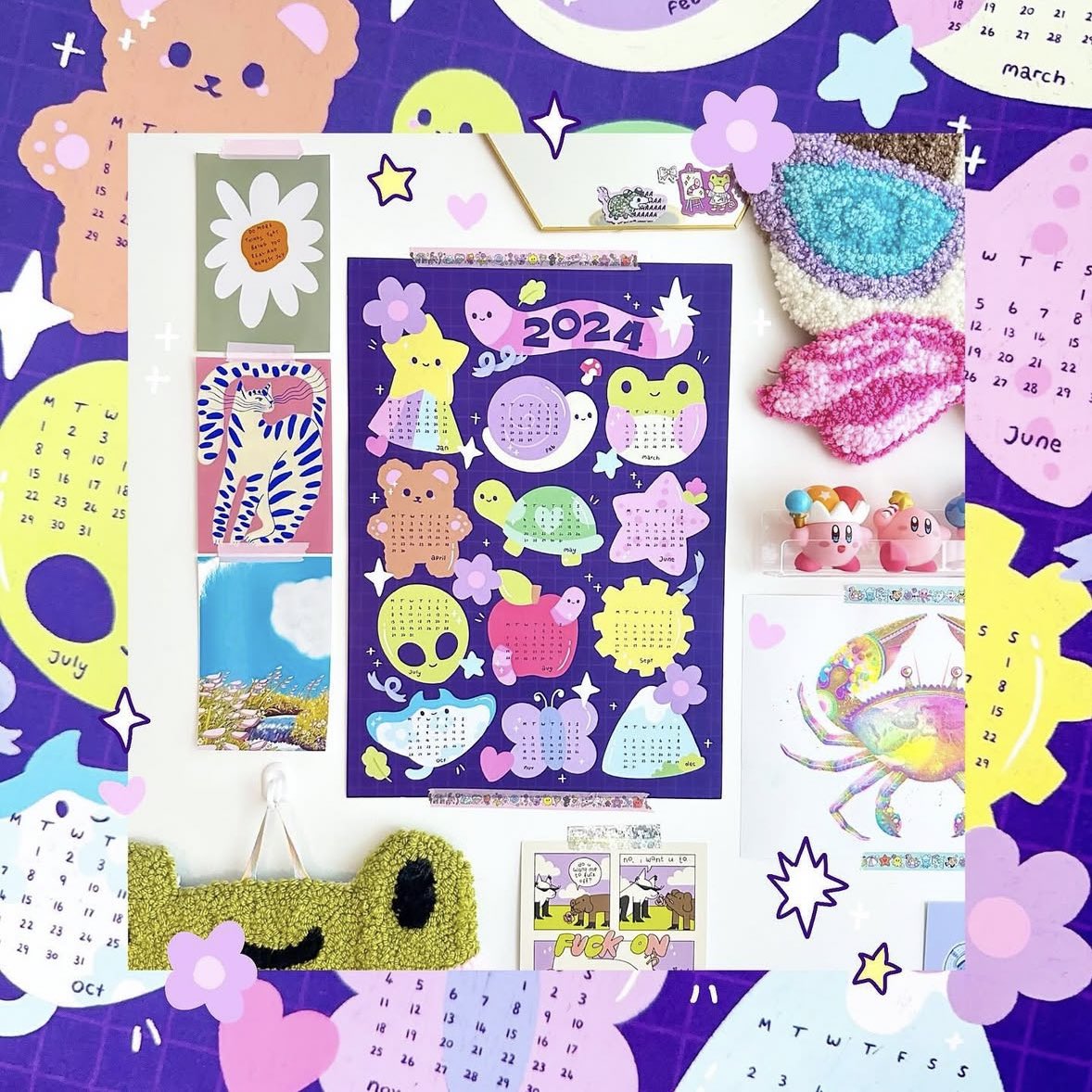 I never got round to making a 2025 version of this but I kinda want one for myself so there isn’t a giant gap on my wall, think ill design one for me and maybe get a few extras as freebies ?! 🤔