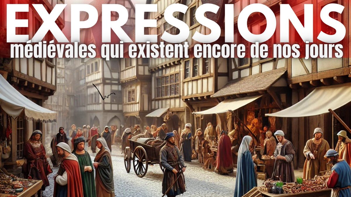 HerodocHistoire's tweet photo. ❓Saviez-vous que certaines expressions que nous utilisons au quotidien remontent au Moyen Âge ?
 Découvrez  l’histoire fascinante de la langue française !

ℹ️ Les expressions médiévales que nous utilisons ENCORE aujourd’hui sans le savoir
https://t.co/5xrHPqWXR7 https://t.co/rV7amEyOor