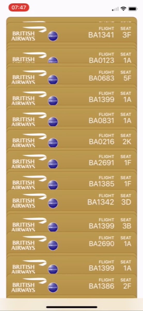 How things change! I used to love flying with <a href="/British_Airways/">British Airways</a> and now I can barely remember a time when they were on time or didn’t lose my luggage, coupled with poor attitude and customer service from <a href="/HeathrowAirport/">Heathrow Airport</a> terminal 5 staff.