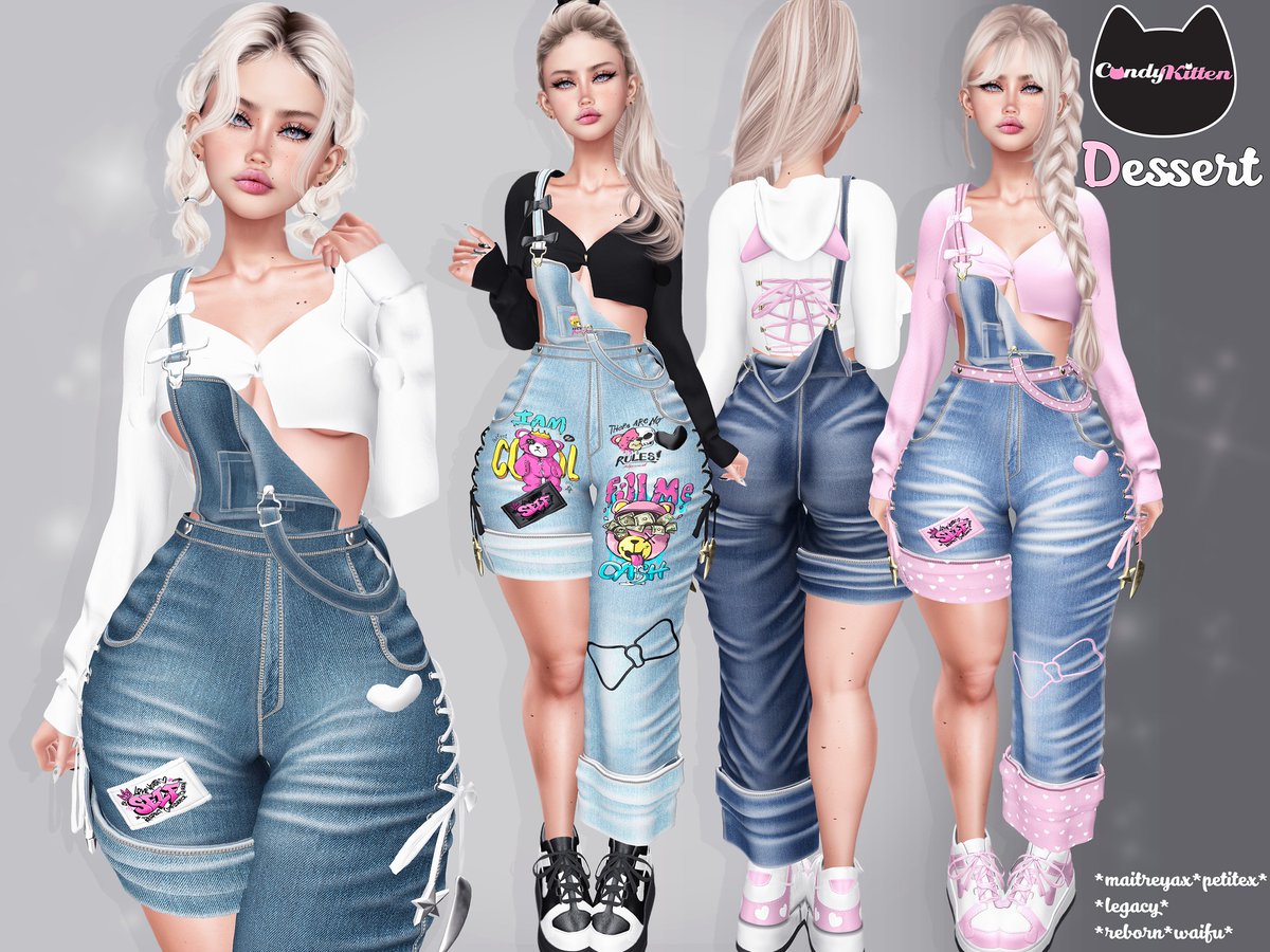 KawaiiFeedSL's tweet photo. CandyKitten: Dessert Set @ Fameshed〡Taxi: https://t.co/UOh1ak0zeu
#secondlife #metaverse #candykitten #fameshed #slevent #kawaiifeed https://t.co/PJIf4QuAKQ