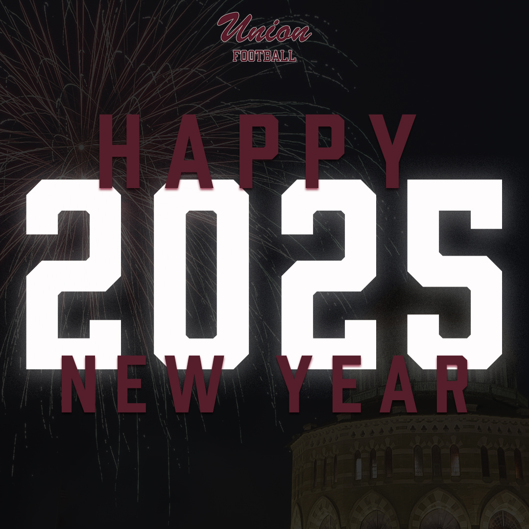 Happy New Year from the Union College Football Family! #GoU #FTC