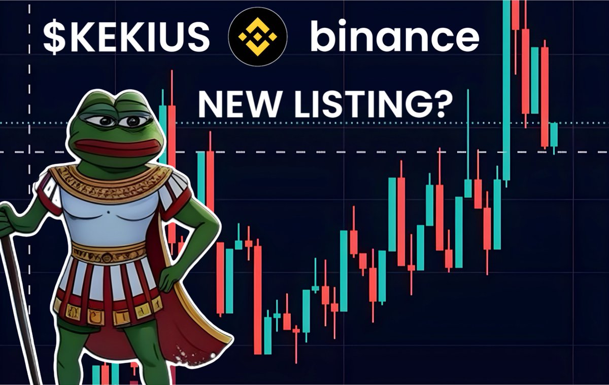 $KEKIUS maybe coming to #Binance soon

Below I have written why this will happen🧵👇