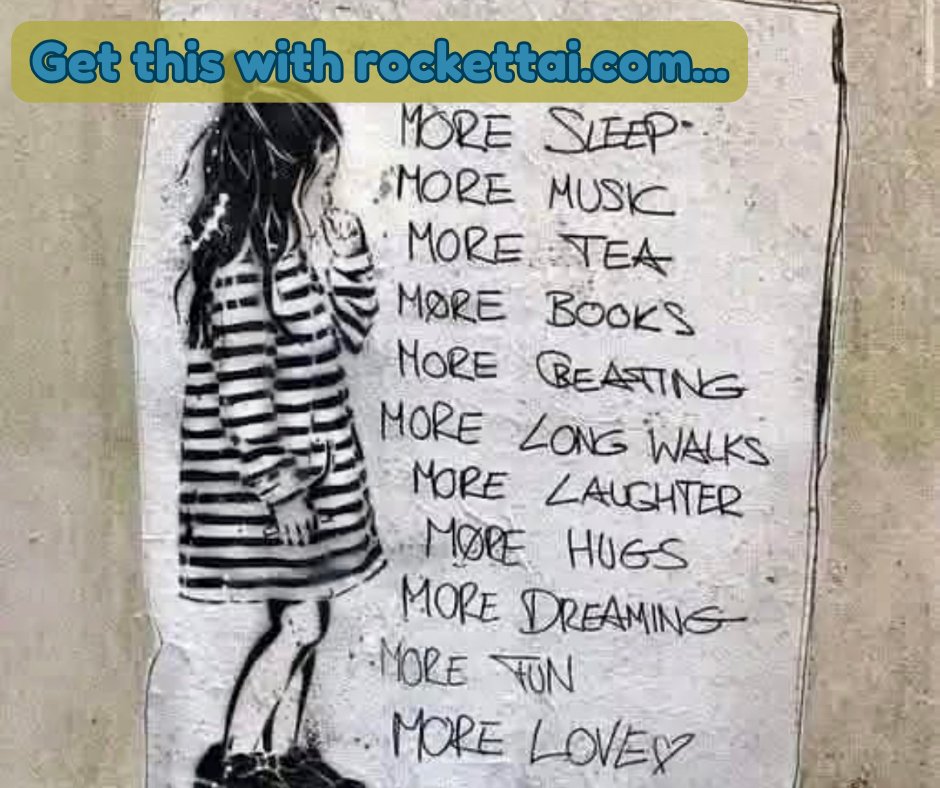 Banksy knows. Try out <a href="/Rockett_AI/">RockettAI</a>  now if you want a better work life balance this year. Please get in touch too for more info and a completely free trial if you would like!