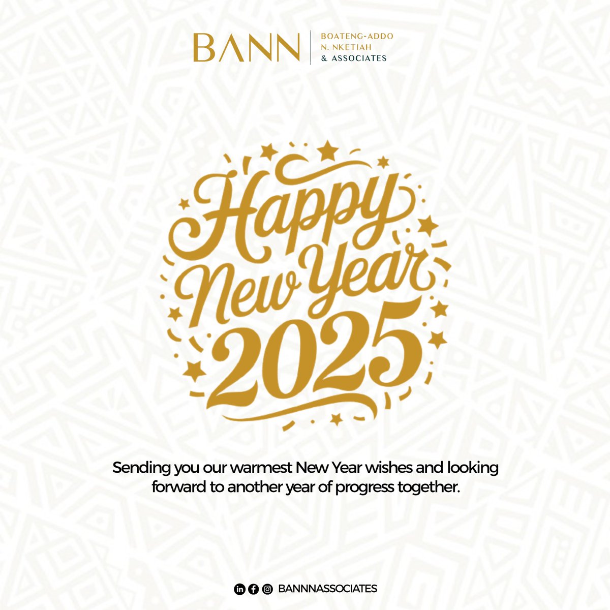 BANNnassociates's tweet photo. 𝐇𝐚𝐩𝐩𝐲 𝐍𝐞𝐰 𝐘𝐞𝐚𝐫!!! 🥳🥳🥳 https://t.co/LN6EWaNUKF