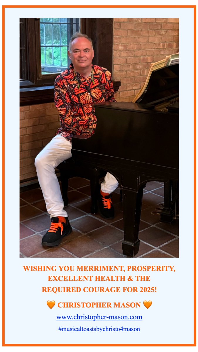 🧡 HAPPY NEW YEAR 2025! 🧡#bizarreobsessionwithorange🍊 #musicaltoastsbychristo4mason