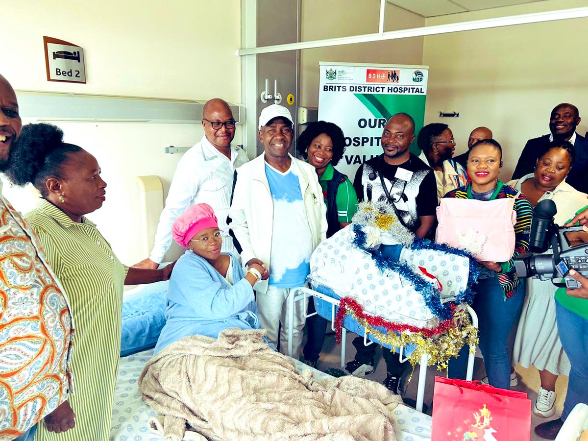 JSLehari's tweet image. Happy New Year. 

As the @NorthWestDOH, from 00:00 - 18:00 we’ve welcomed 59 babies. 
35 males &amp;amp; 22 females. 

I am on the ground, to give support to our healthcare professionals. Startling work. 

Congratulations to all mothers &amp;amp; their new bundle of joy. 

@NWPGOV 
#NewYear2025