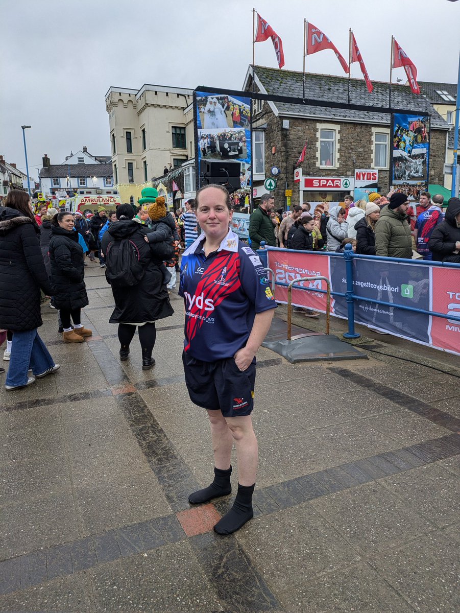 Saundersfoot New Year's day Swim! 🌊