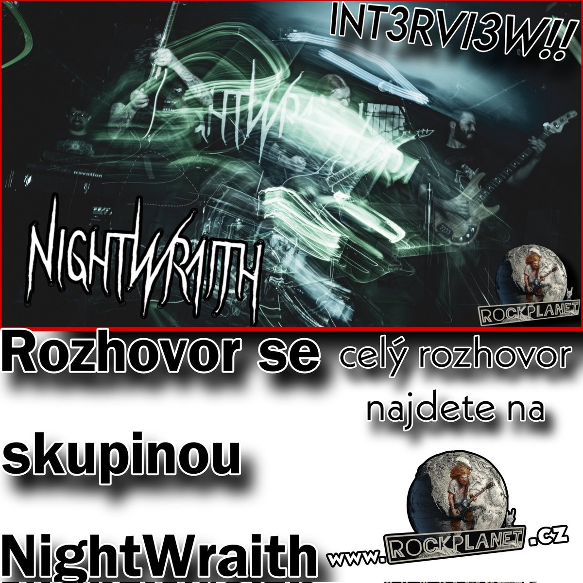 rockplanetoffic's tweet image. INT3RWI3W!! se skupinou NightWraith

NightWraith z Denveru (Coloredo) v letošním roce vydali novinku s názvem Divergence. Je to jejich třetí dlouhohrající album. A mi si nejen o něm trochu popovídáme.

Celý rozhovor najdete zde:
rockplanet.cz/int3rwi3w-se-s…

#nightwraith
