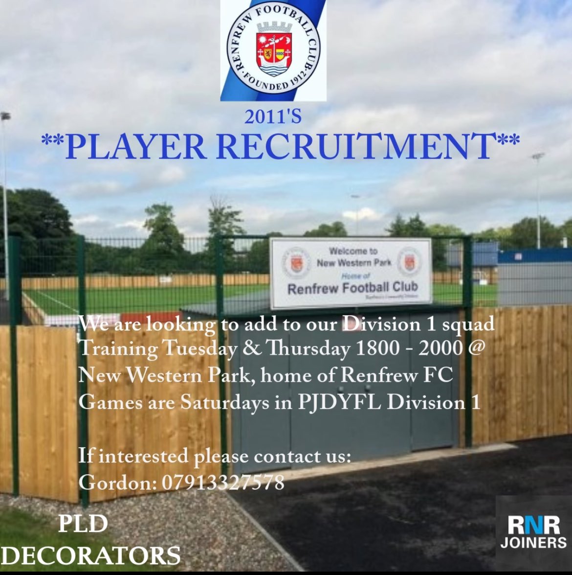 Renfrew FC 2011s tweet media
