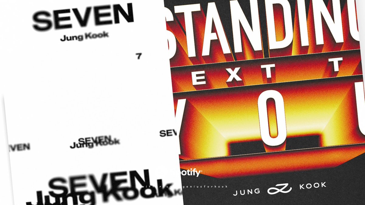 geniusforkook's tweet image. 📑| جونقكوك امتلك أغنيتين ضمن أكثر الأغاني ستريمًا في عام 2024 عبر منصة السبوتيفاي، جونقكوك كان الفنان الأسيوي الوحيد الذي يمتلك أغنيتين في القائمة هذا العام.

#28. SEVEN
#34. Standing Next To You