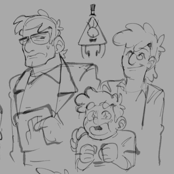 TeaRosePedall's tweet photo. Someone on a Discord server suggested that I draw Stan Twins Time Stuck, so here it is! #GravityFalls #StanleyPines #StanfordPines #FiddlefordMcGucket #BillCipher https://t.co/6698Lio2TG