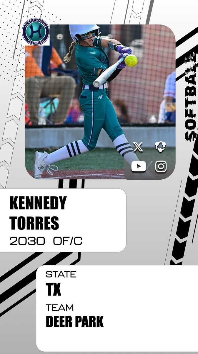 nxt1sports's tweet photo. Big welcome to @KenbugTorres from NXT 1! 🥎💪

Take a look at her Prospect profile!⬇️
https://t.co/3o6biMpekD

https://t.co/xSsO60A2sa

#Changingthegame #sportsrecruiting https://t.co/9Nww7pjZfR