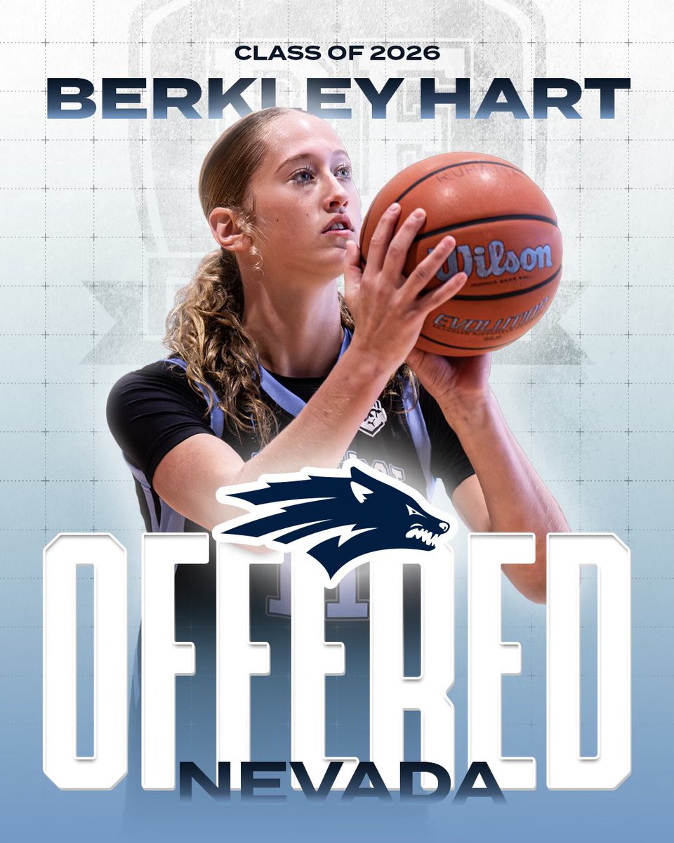 PlayerFirst Basketball (@playerfirstgbb) on Twitter photo C/O ‘26 <a href="/hart_berkley13/">Berkley Hart</a> earns offer from Coach Levens and the <a href="/NevadaWBB/">Nevada Women’s Basketball</a> coaching staff… C/O ‘26 <a href="/hart_berkley13/">Berkley Hart</a> earns offer from Coach Levens and the <a href="/NevadaWBB/">Nevada Women’s Basketball</a> coaching staff…
