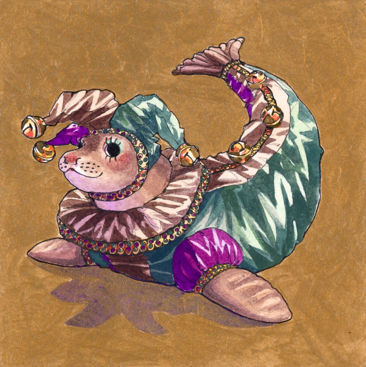 poodlewool's tweet image. *jingles towards you*