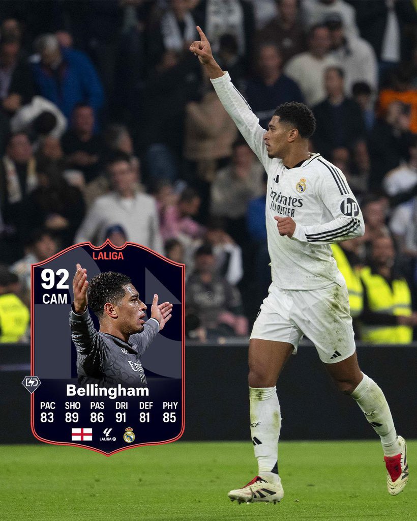 🫲 Hey POTM 🫱
🔝 What a month for Jude Bellingham!
🌟 ¡Bellingham, Jugador del Mes de LaLiga!
