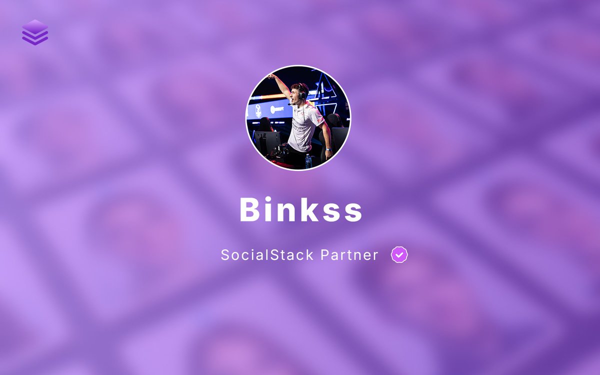 💎NEW SOCIALSTACK PARTNER💎 

<a href="/Binksstm/">Binkss.</a>  The top 3 world trackmania player, joins the beta as a partner ! 

Welcome ✨
