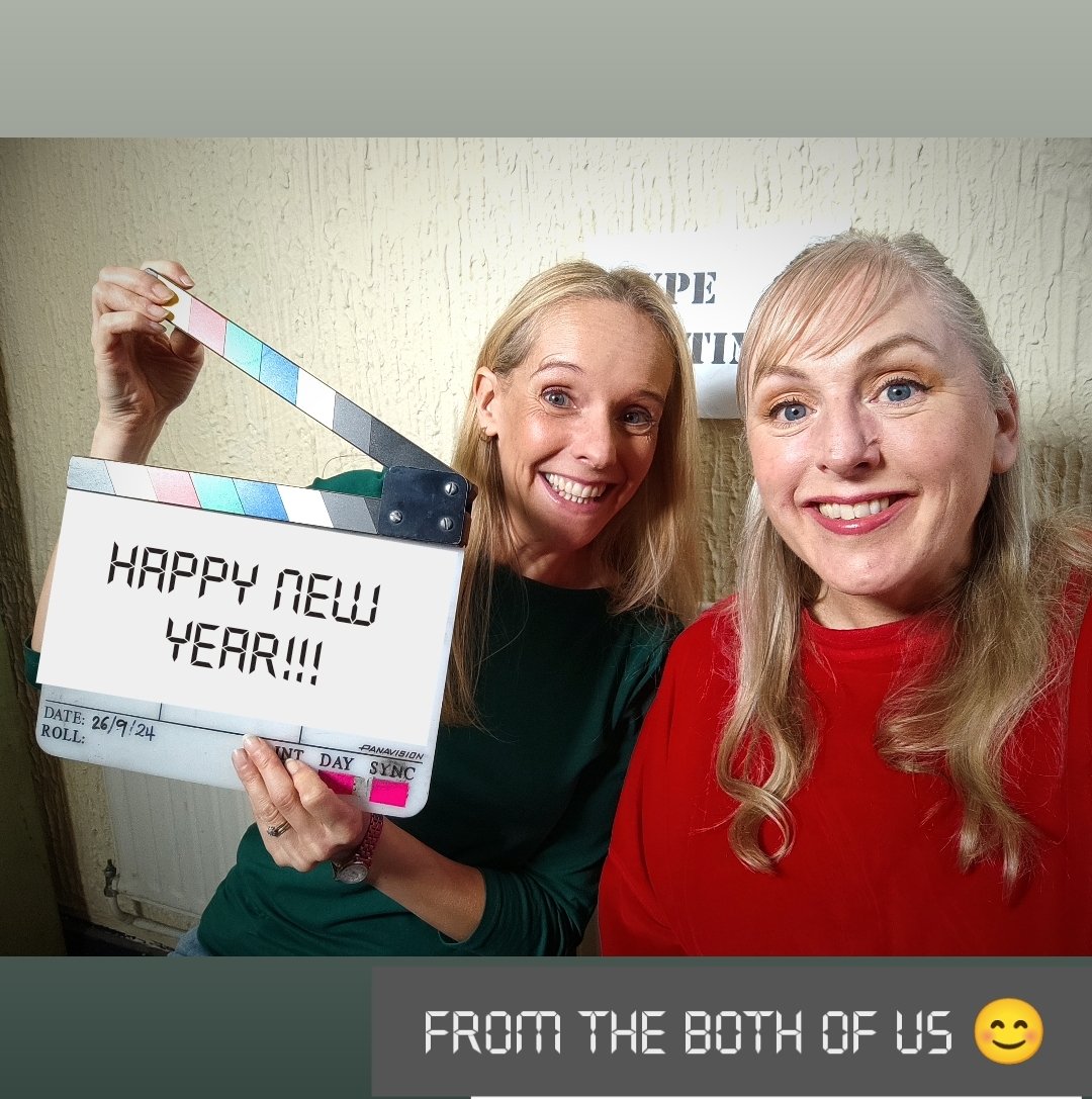 FemmesFutile's tweet photo. Big thanks for the support in 2024. We talked of writing a few things to add to our showreels last year, little did we know it'd manifest into 6 comedy sketches. Who knows what 2025 has in store. May the year bring you fun, laughter &amp; big smiles @deneezwilton &amp; @Lizzierainbow01 https://t.co/1XIabCbvUi