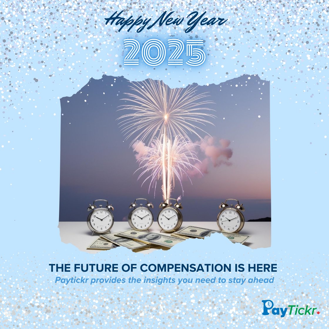 PayTickr's tweet photo. Happy New Year from all of us at Paytickr! 🎉 Here’s to a year of innovation, growth, and success in 2025. Let’s build the future of compensation together!

#HappyNewYear2025 #FutureOfWork #PayrollSolutions #TimeTrackingMadeEasy #WorkSmarter #PaytickrInnovation #2025Goals https://t.co/X5Wl4RgCid