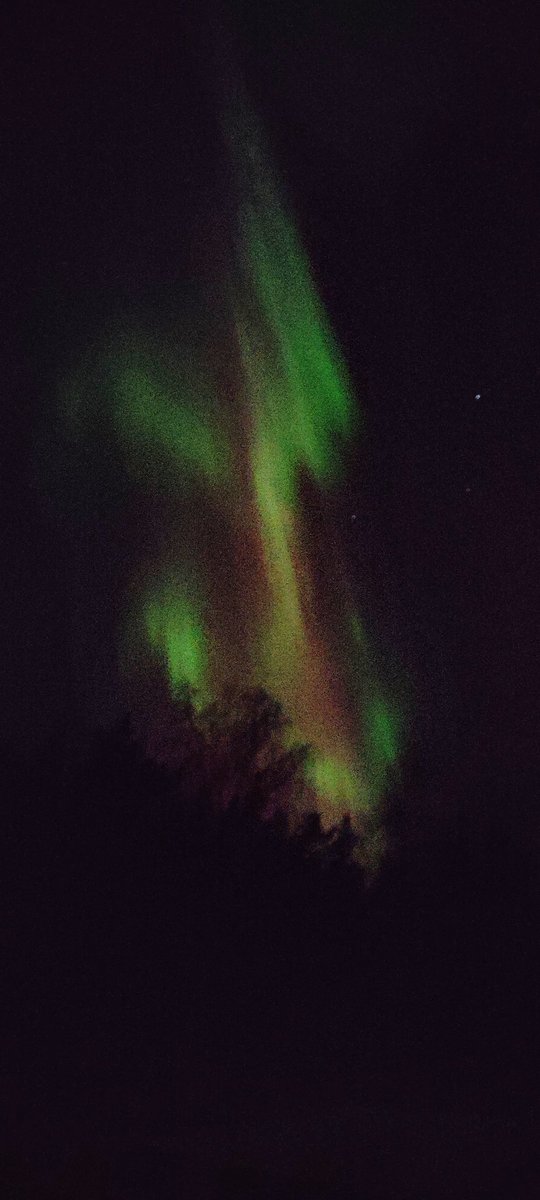Mukavaa 01.01.25. Torlahden torpparin revontulet. Koskaan aiemmin en täällä ole nähnyt reposia. Lievät mutta kuitenkin...