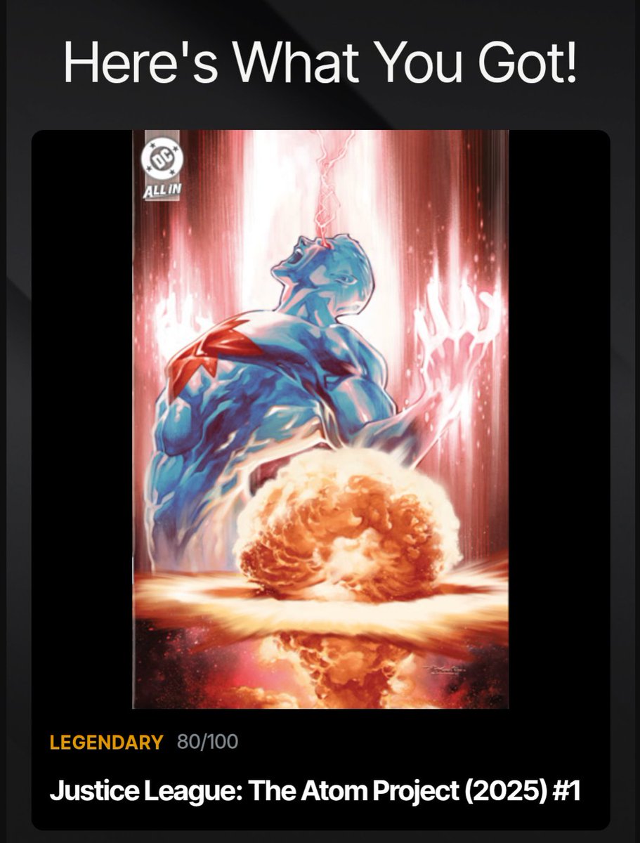 RedxCarbon's tweet image. Just minted at @CandyDigital 
candy.io/dc/editions/ea…

Happy New Year!

@DCOfficial @DCNFTOfficial #DCNFT #JusticeLeague #TheAtomProject