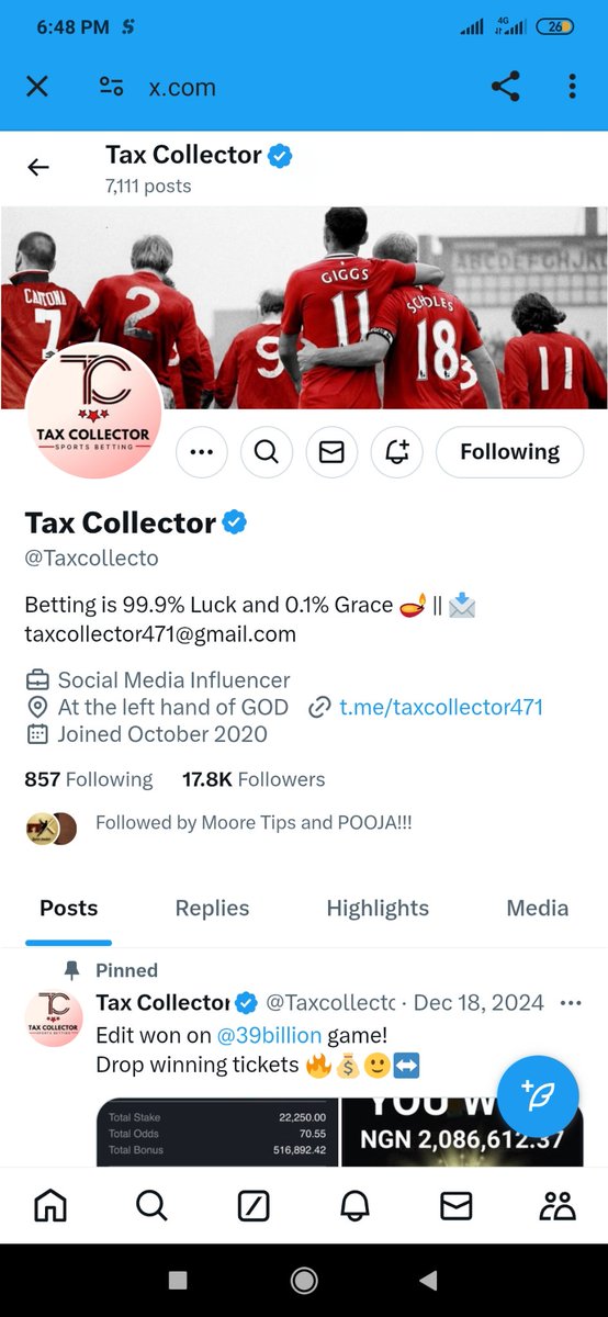 Godword16's tweet photo. @39billion @Taxcollecto 08034526207
Sporty Id
 It will go a long way if I could benefit , thanks https://t.co/e8Jwd1i9rY