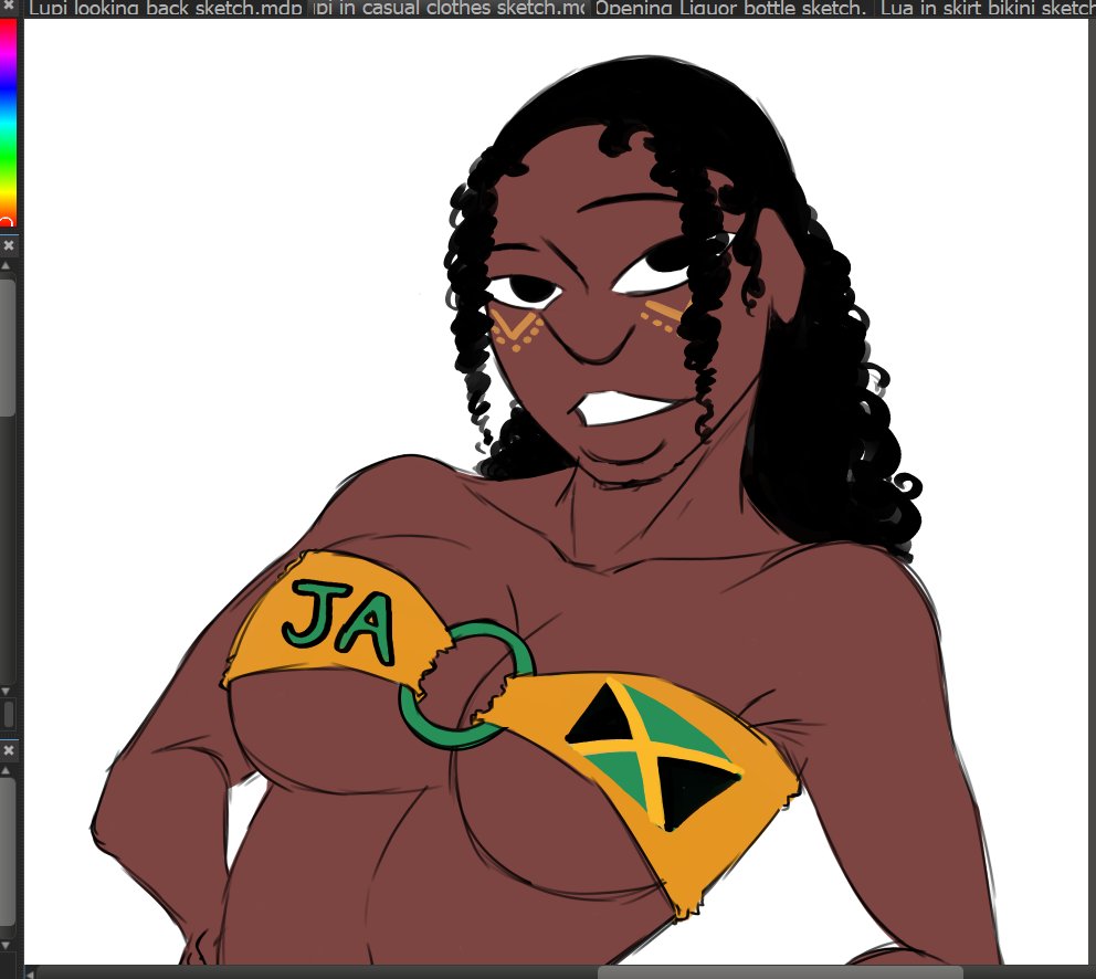 LuaPuhiana's tweet photo. Just drawing ma girls https://t.co/yJgY2c36li