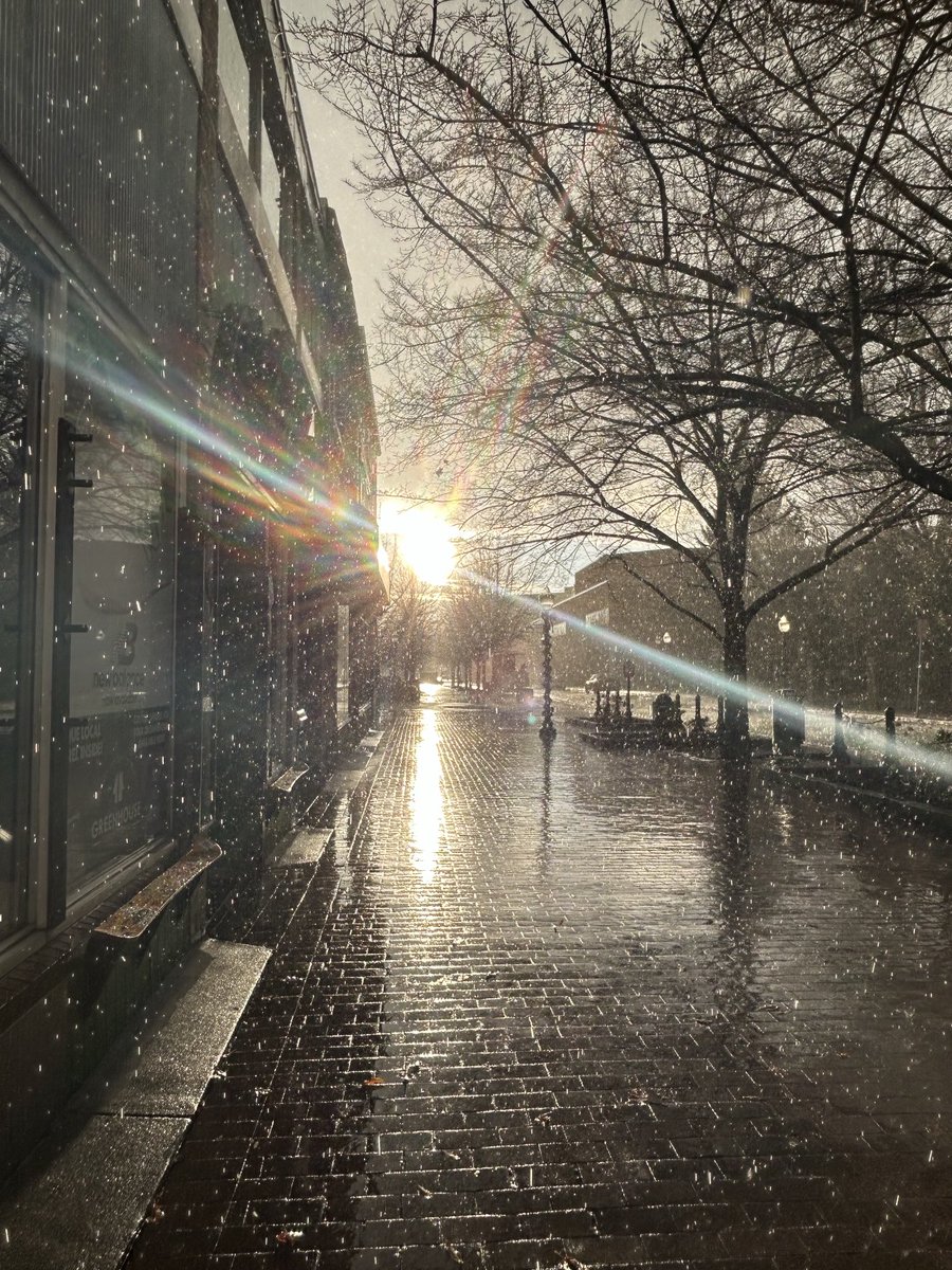 2024 goes out with a bang!  An amazing December rainbow but an equally amazing photo of the rain and sun.  Here’s to a bright New Year!   Photo by Souvlaki employee Josh Hylton.