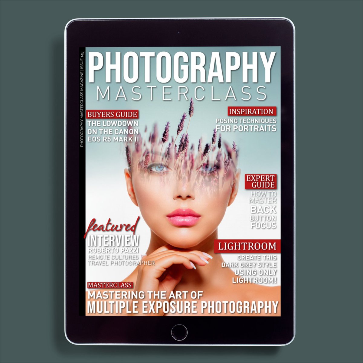 In this issue of Photography Masterclass Magazine, dive into the creative world of multiple exposure photography! Our masterclass offers a comprehensive look into layering multiple images into one striking photograph.