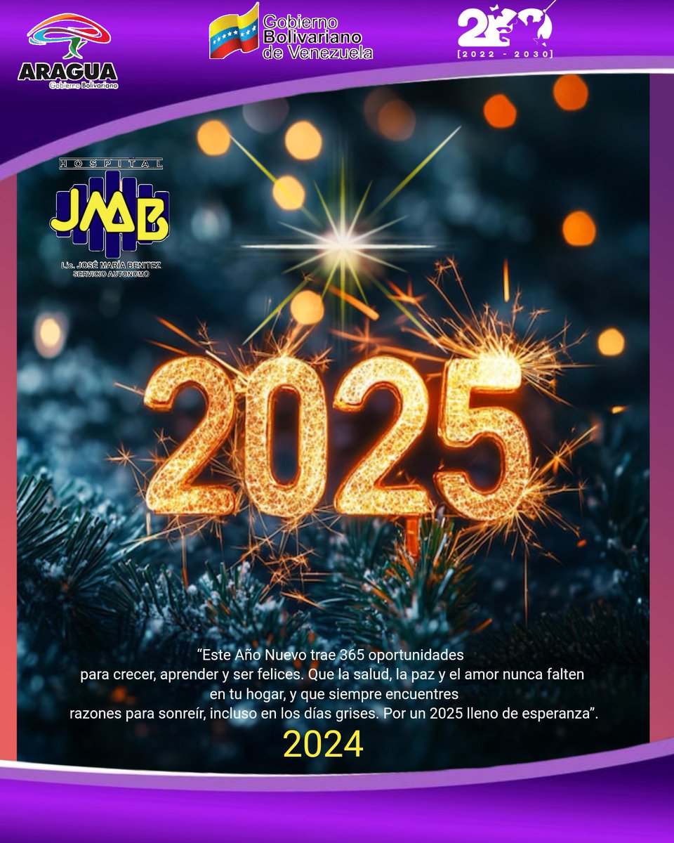 #01deEnero Con un ,Bendecido y Muchas ganas al Trabajo en Pro de la Salud recibimos este nuevo Año con Alegrías.<a href="/DraShirleySalud/">Dra. Shirley Hernández</a> <a href="/AlcDeGirardot/">Alcaldía de Girardot</a> <a href="/asic_santa/">ASIC SANTA ANA</a> <a href="/Cc_Victoria_S/">Consejo Comunal Victoria Siempre</a> <a href="/delcyrodriguezv/">Delcy Rodríguez</a>