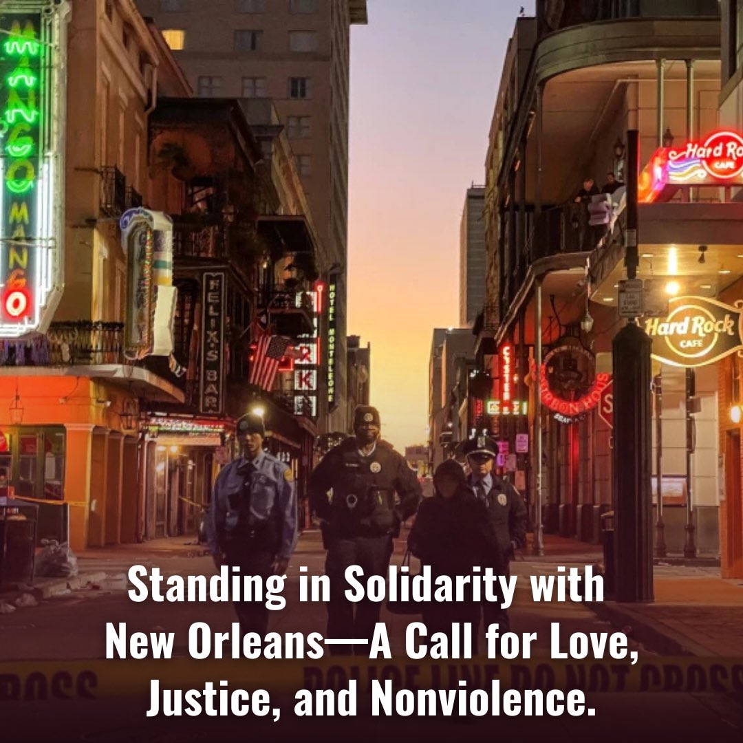 My heart is broken for the lives tragically lost and those injured in #NewOrleans on New Year’s Day. I can only imagine the pain and grief that so many families and loved ones are facing right now. My prayers are with each person impacted by this devastating act of violence.

As