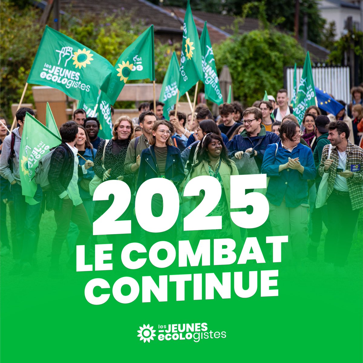 ✊🌻 En 2025, on continue le combat ensemble !

Rejoins-nous ! ⤵️
jeunes-ecologistes.org/adherer