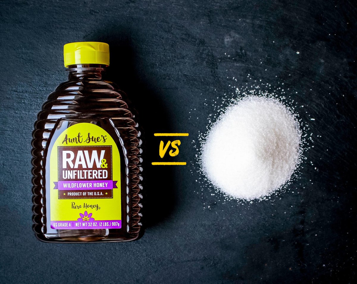 New Year, New Sweetness! This year, swap sugar for honey - a natural, healthier alternative that adds a delicious touch to your meals and drinks. Say goodbye to refined sugar and hello to a sweeter, healthier you in 2025! siouxhoney.com/honey-vs-sugar/