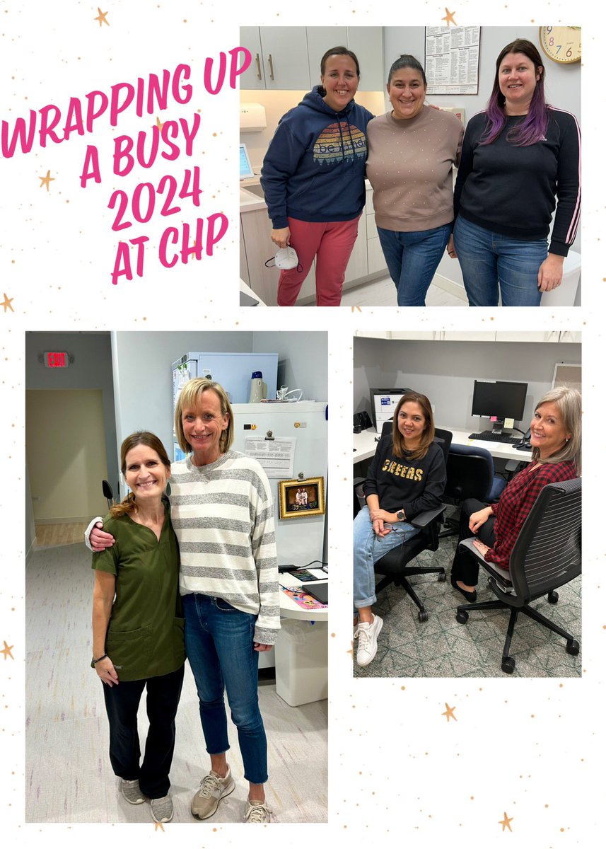 DoctorsOfCHP's tweet photo. 2024 was a HUGE year for Children’s Health Partners, capped off my our big move to our new location in November. We couldn’t have done it without our amazing nurses and front staff, going above and beyond what was asked of them! They’re the best! https://t.co/WhzrSyszFo