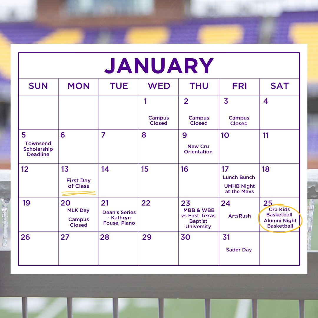 UMHB Alumni tweet media