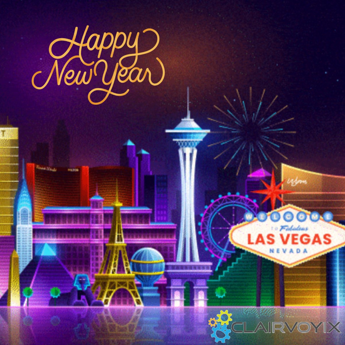 Happy New Year 2025 from your friends at Clairvoyix!          

We are as thankful as you are that the election is over, and we can get back to supporting one another in 2025 and beyond.

#HappyNewYear2025 #HappyNewYear #PeaceOnEarth