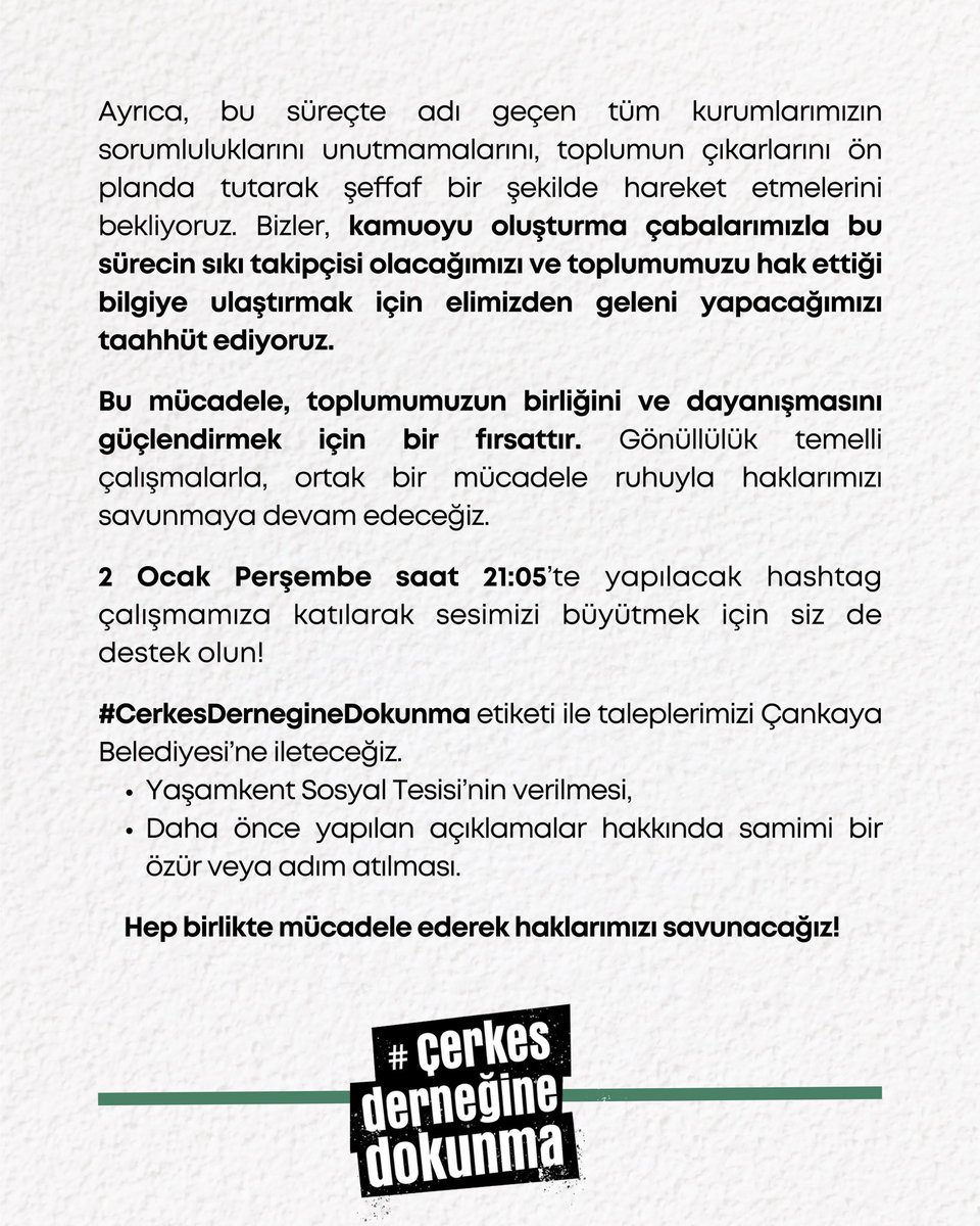 MÜCADELE İÇİN DESTEK
Birlikte daha güçlüyüz!

Amacımız, yeni bir gündem yaratmak değil; mevcut sorunun kamuoyu tarafından bilinçle ve kararlılıkla gündemde tutulmasını sağlamaktır. Toplumumuz adına tüm iyi niyetimizle hareket etmeye devam edeceğimizi ve ortak hedeflerimiz