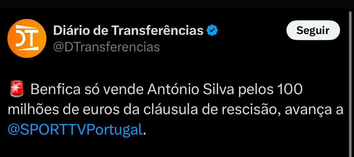 Lembro-me bem de quando pediam 100 milhões pelo “Menino de Ouro do Seixal”, caso contrário nem sequer havia conversa para o Rui Costa.