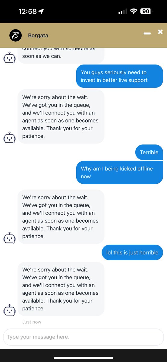 SixersFan34's tweet photo. @BetMGMCare I sent you a message, am I gonna have to wait in a queue for you to respond now too ? https://t.co/ga15KAJqZN