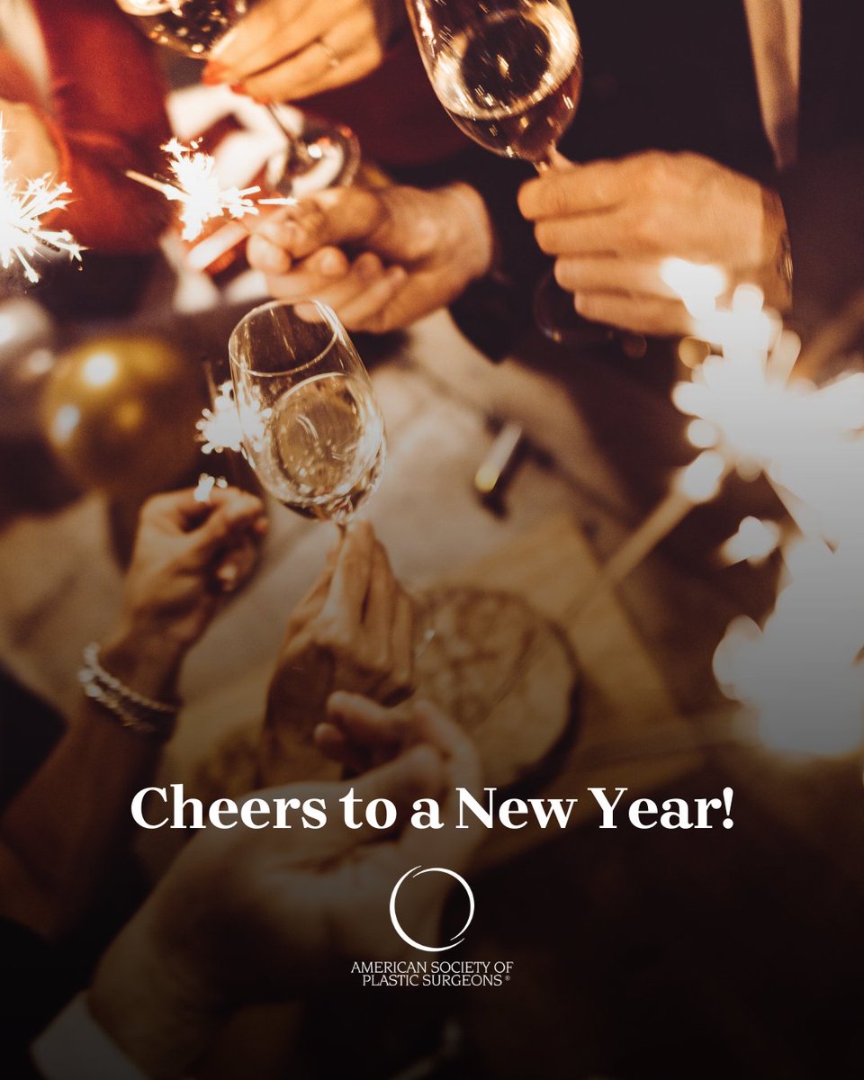 ASPS_News's tweet image. ✨ Cheers to 2025! ✨ From all of us at the American Society of Plastic Surgeons, we’re wishing you a Happy New Year!

#HappyNewYear #ASPS #PlasticSurgery