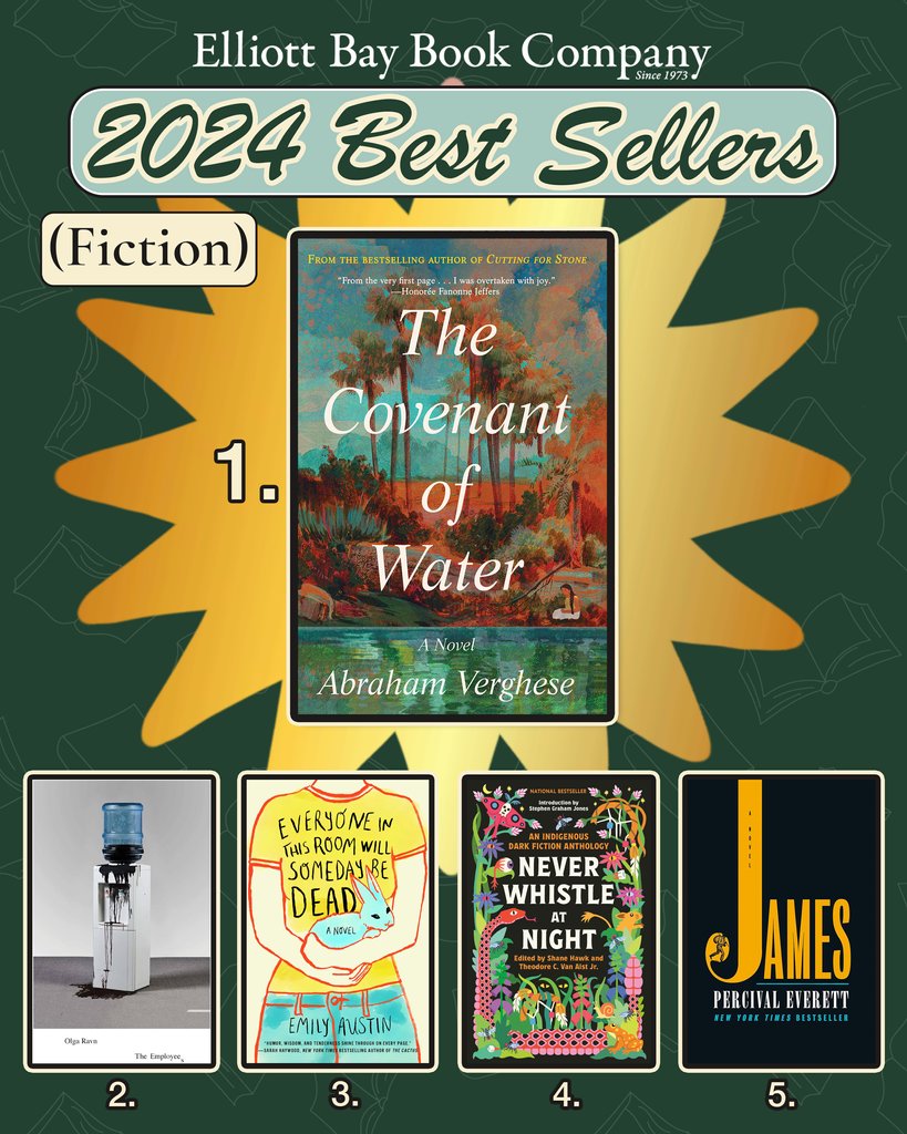 ElliottBayBooks's tweet photo. Are you ready?! Our 2024 READING WRAPPED is here! 📚️
Thank you to EVERYONE who shopped with us in 2024. You guys are the reason we do what we do. ❤️
#readingwrapped #indiebookstore #elliottbaybookcompany https://t.co/t6bD7XyjLn