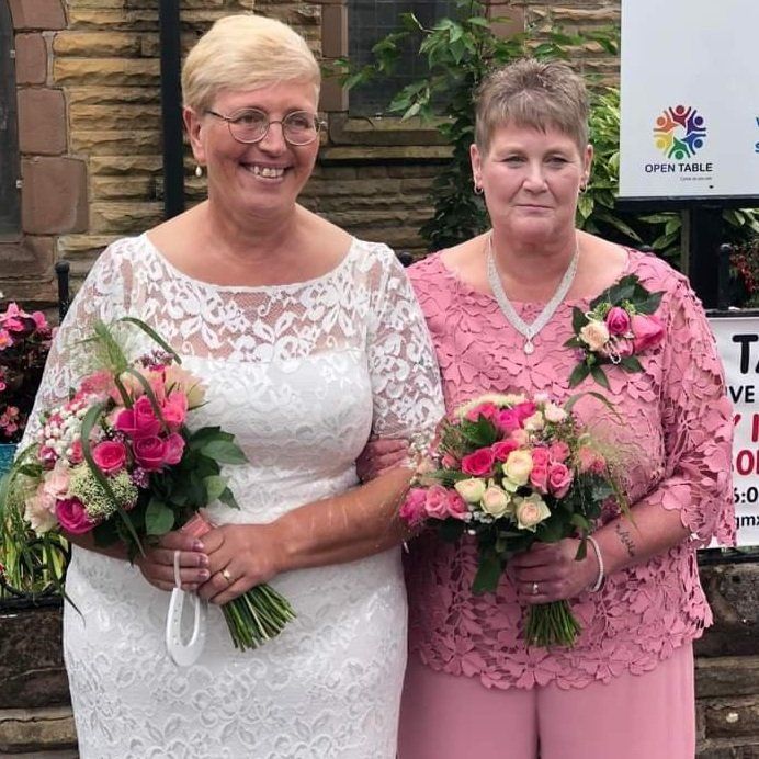 ‘I NEVER THOUGHT it would happen to me’ - Our highlight of 2024 was celebrating the wedding of Open Table Warrington leader Gail in July. Gail shared her story with the local newspaper: bit.ly/GailWedding0724 #2024review