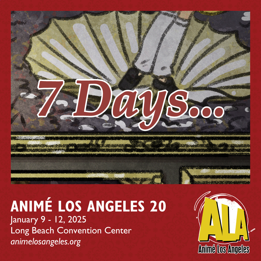 ⚜ Happy New Year!~ ⚜

⚜ 7 days till #AnimeLA20 ⚜

Be sure to register for Animé Los Angeles today! 📜