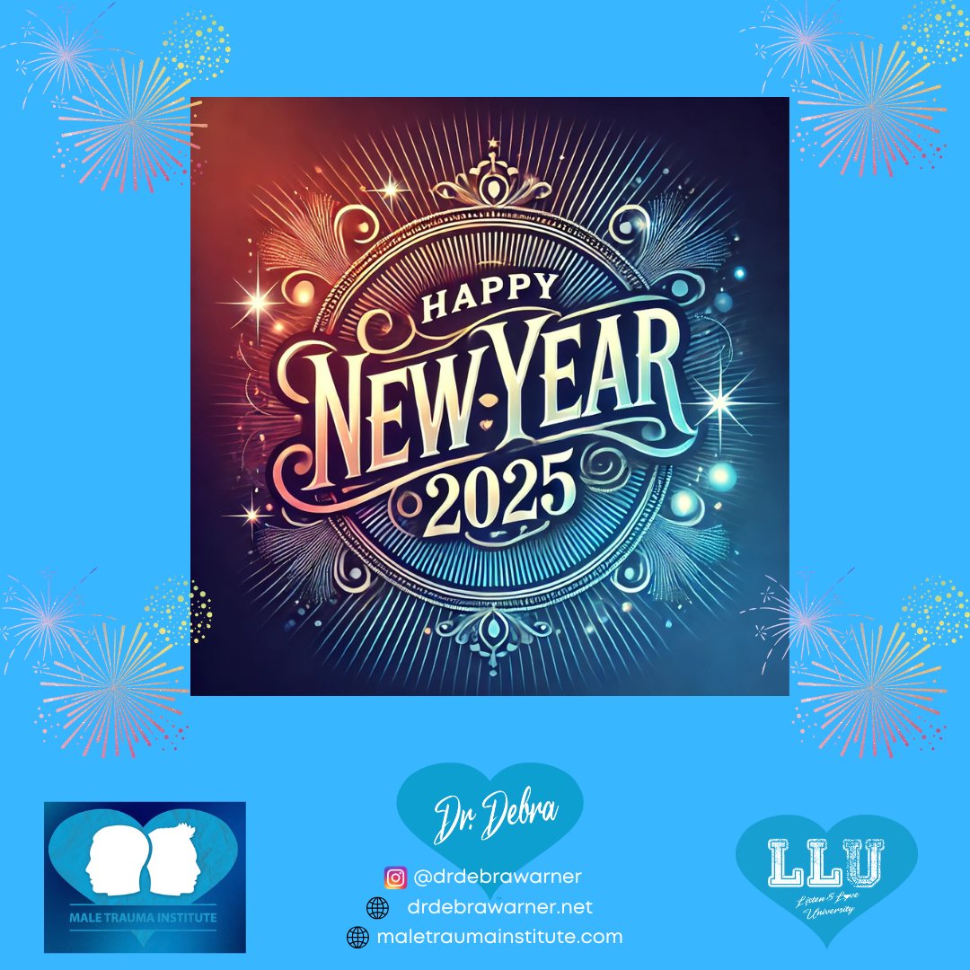 💙✨ Happy New Year, from everyone at #DrDebra and the #MaleTraumaInstitute! As we step into this fresh chapter, let's embrace the joy of new beginnings and cherish the memories we've made!✨💙 #NewYear2025 #FreshStart #DreamBig #Growth
#Manifest #SuccessIn #GoalGetter #LevelUp