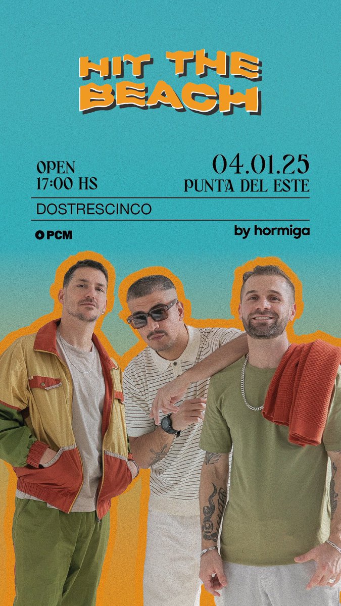 Este sábado 4 de enero nos gozamos este fechón en alto spot de PDE ☀️