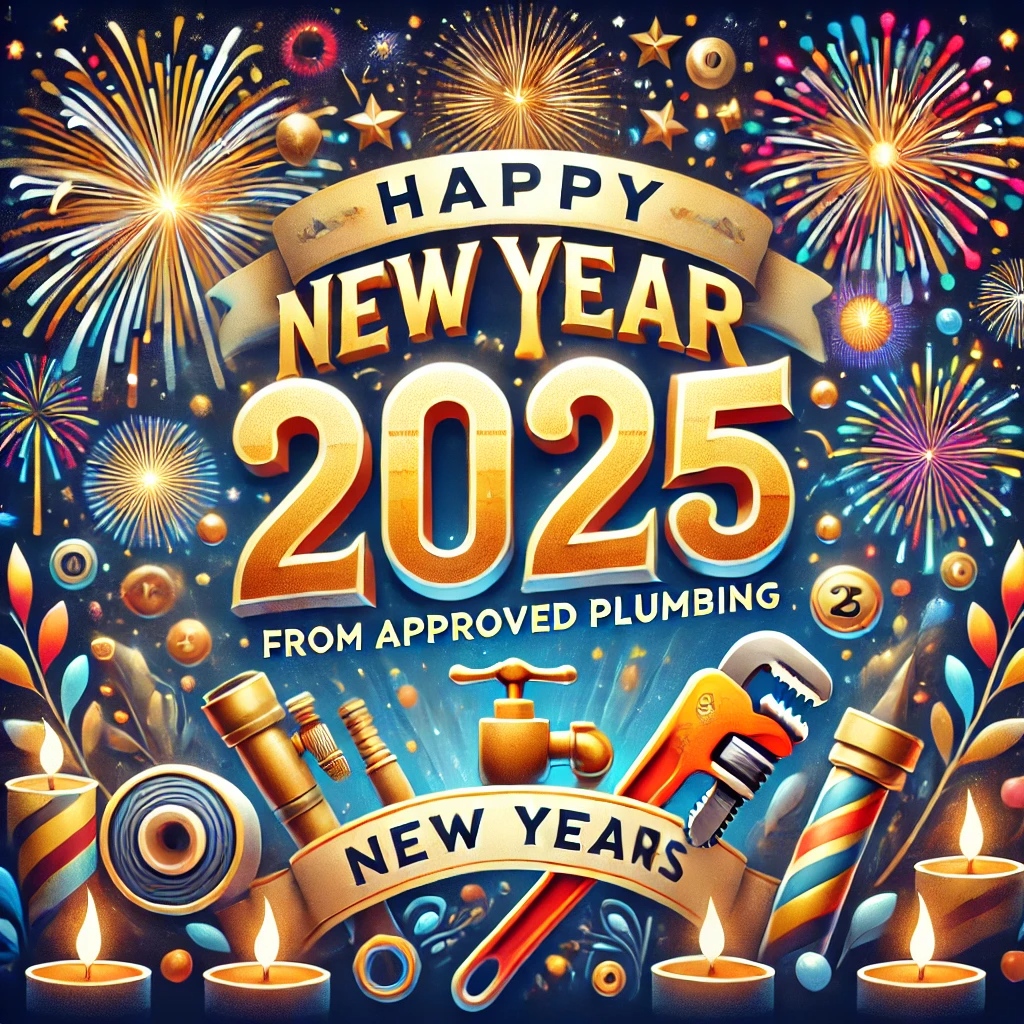 ApprovedPlbg's tweet photo. Happy New Year from our family at Approved Plumbing! 🎉 Wishing you a wonderful 2025 filled with happiness, health, and reliable plumbing. 🚿🔧 #NewYear #2025 #Health #Happiness https://t.co/YqsckPBPzQ