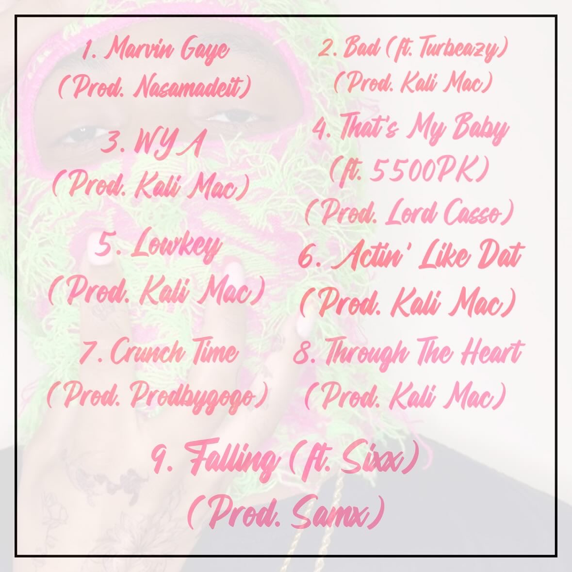 Kali_Mac's tweet image. Midnight Mac’n 3: Drill&amp;amp;B is out now EVERYWHERE 🥷💕 Much love to everyone who helped me make this project happen 🤞🏾 RUN UP THE COMMENTS IF YOU WANT A MUSIC VIDEO ✔️